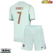 France Ousmane Dembele #7 Replica Away Minikit World Cup 2026 Short Sleeve (+ pants)